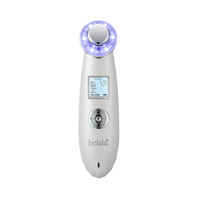 belulu Classy 2019 New Pore Cleansing Rejuvenation Facial Cleansing Beauty  Instrument Pure White AC100V~240V 1pc