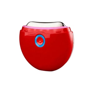 【中國直郵】 夢思蒂 家用電動刮痧美容儀 光子嫩膚法令紋小熨斗微電流臉部提拉按摩儀 紅色 1 台裝