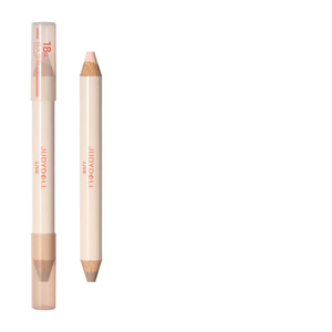 Orange Doll Double-Head Contour Pencil 01 - Soft Skin Pink + Cool Gray Brown * 1Piece