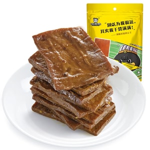 【中国直邮】 周黑鸭 卤豆干 素食卤味休闲零食甜辣麻辣小吃 真空小包装120g