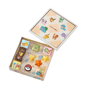 Pokemon Valentine Chocolate Gift Box,10pcs 23.38oz【Fruit and Salted Caramel Assorted Flavors】【Trainer’s Journey】