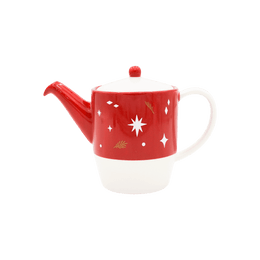 【2022圣诞限定】日本STARBUCKS星巴克 星光派对茶壶水壶 沏茶壶带过滤 591ml