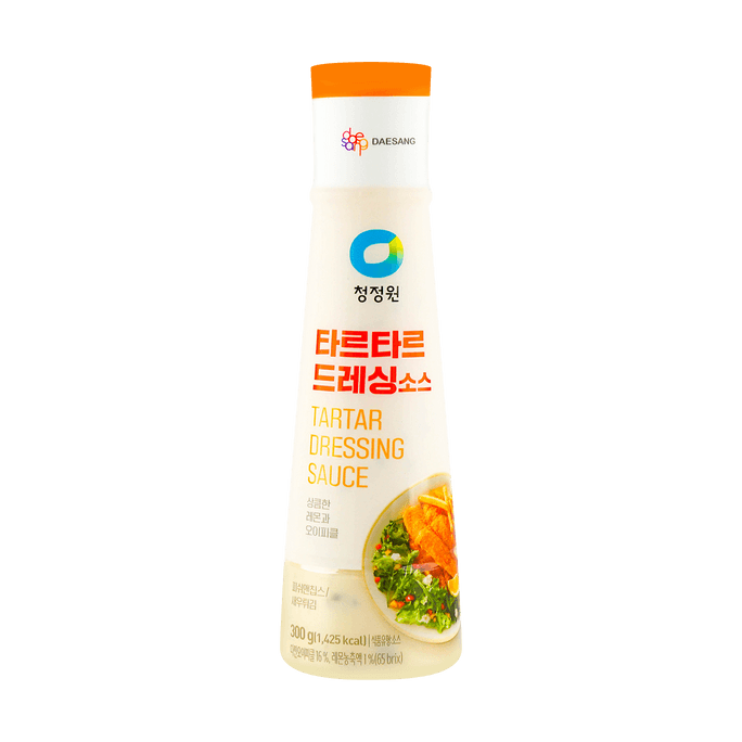 韩国O'FOOD清净园 塔塔酱 蔬菜水果甜奶油沙拉酱 300g