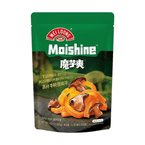 Konjac Snack Porcini Mushroom Flavor, 14.82 oz【Low Sugar Low Calories】