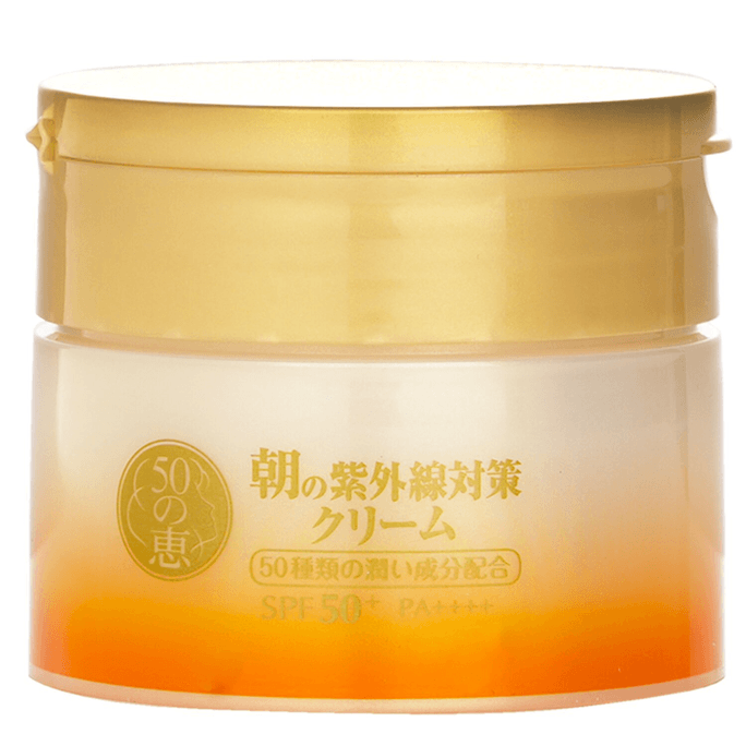 【香港直邮】 日本 50 Megumi 50惠 晨间防晒霜 SPF50 90g