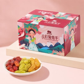 西域美农 三色葡萄干 225g【配料纯净】【无添加糖】