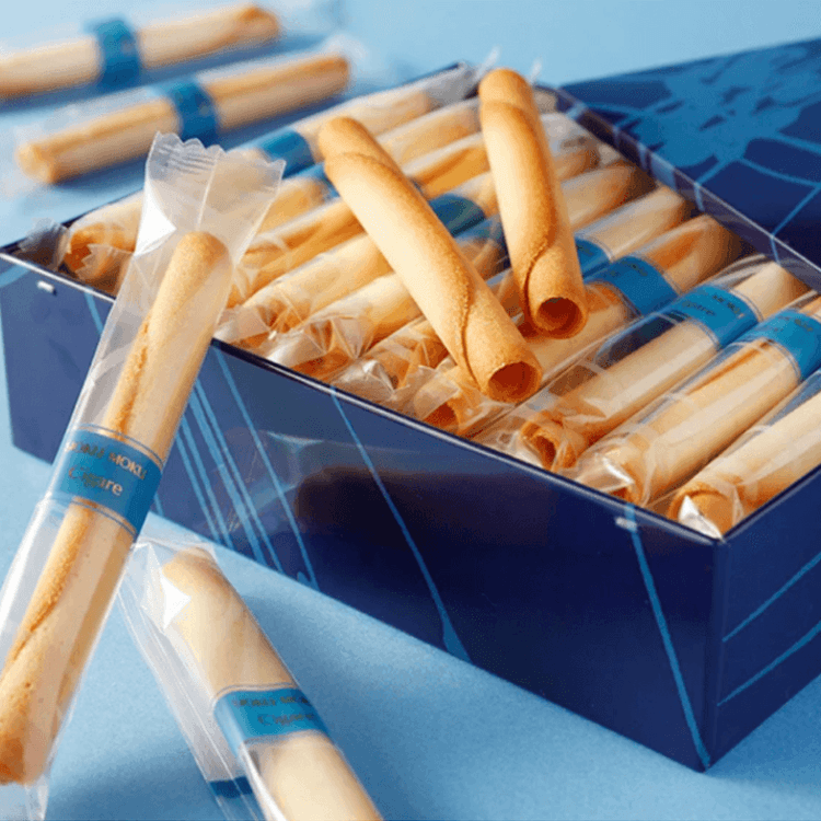 Yoku Moku Japanese Cigar Cookie Box - 20 Pieces,Packagin May Vary