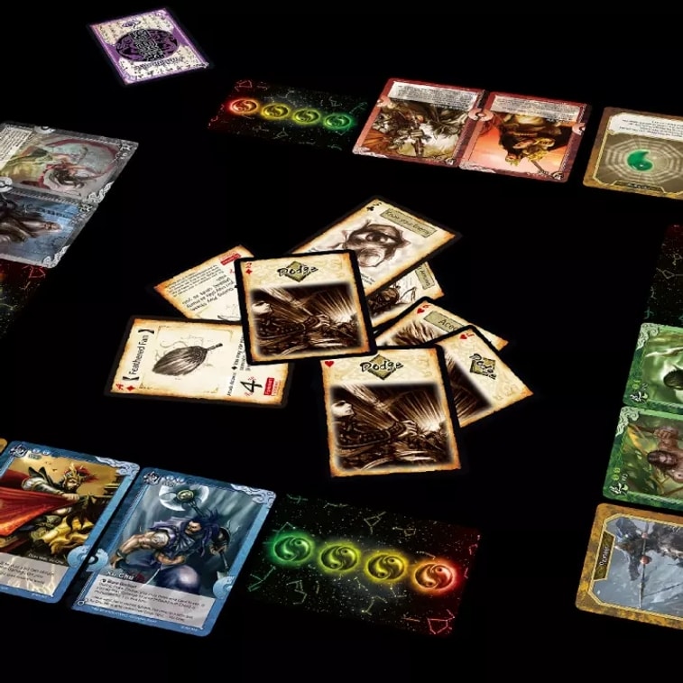 【中国直邮】游卡官方正版 三国杀国战英文版 策略推理休闲聚会桌游卡牌 3