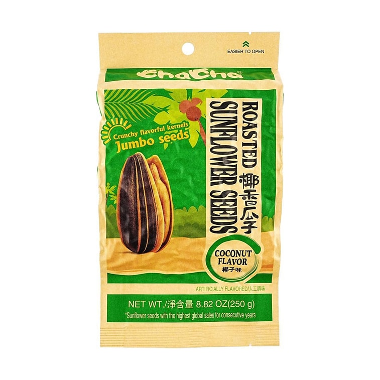 【Jackson Wang Favorite】Coconut Flavor Roasted Sunflower Seeds - Healthy Snack, 8.82 oz 4