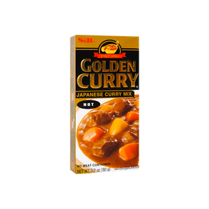 GOLDEN Curry Sauce Mix - Hot 92g