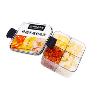 【中國直郵】北京同仁堂 桃膠雪燕皂角米(桃膠85g+雪燕110g+皂角米65g) 膠原組合套餐 260g