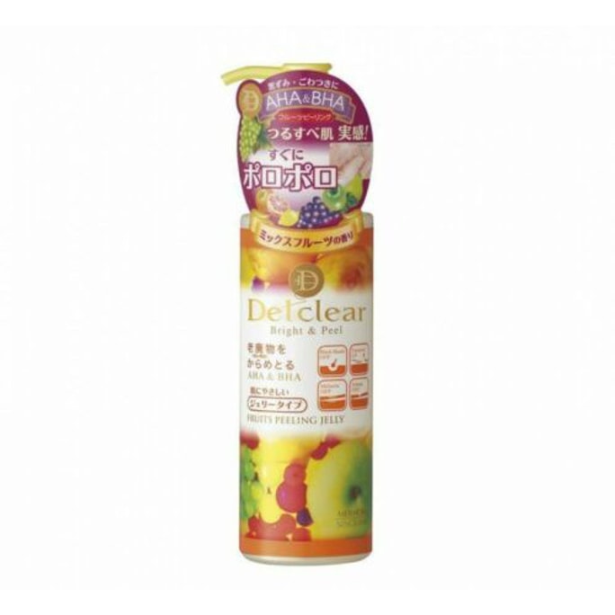 Meishoku Detclear Bright & Peel  Peeling Jelly Mixed Fruits Scent 180ml