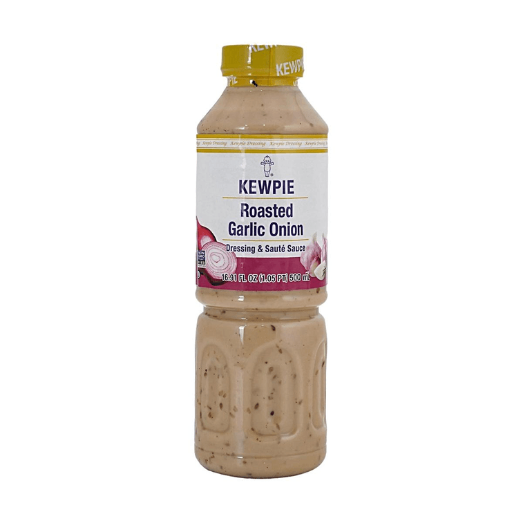 日本KEWPIE丘比 沙拉酱 蒜香洋葱风味 500ml【最好吃没有之一】 4