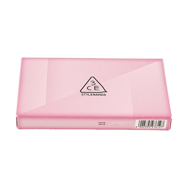 ​​韩国3CE 全能叠叠乐眼影盘 低饱和干净清透哑光闪片一体彩妆盘 7.5g #03 PINK HAZE 雨雾粉 9