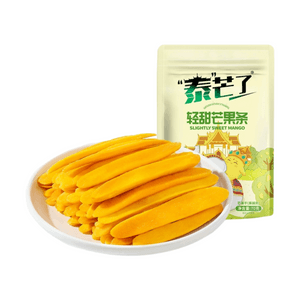 タイ産マンゴーストリップス [ほんのり甘いマンゴーストリップス] 砂糖漬けフルーツ、ドライフルーツ、甘酸っぱい、脂肪0、70g*1袋