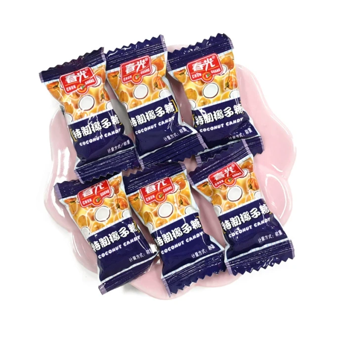 【中國直郵】 春光 特製椰子糖海南特產正宗水果糖果散裝發批喜糖椰汁硬糖小零食228g/袋