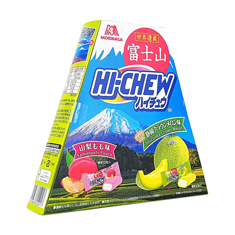 日本HI-CHEW  富士山限定 果汁夹心软糖 山梨水蜜桃&静冈皇冠蜜瓜味 86g 4