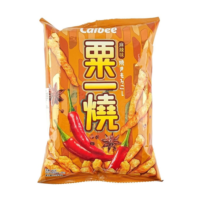 日本CALBEE卡乐比 粟一烧 麻辣味 80g 新旧包装随机发货