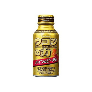 【日本直郵】 日本 HOUSE 薑黃能量 100毫升 鳳梨口味 桃子風味 保健飲料 白酒飲