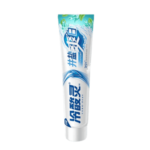 【中国直邮】 冷酸灵 牙膏抗敏感茶清新牙膏清洁牙齿减轻牙渍家用口气清新 170g