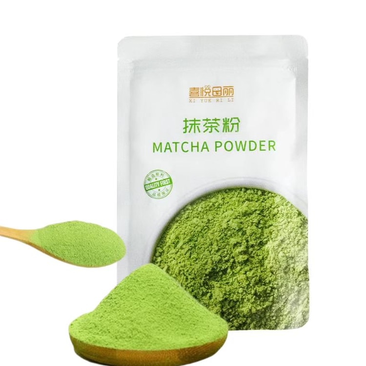 贵茶抹茶粉多种营养物质细腻丝滑轻松溶解上色均匀100g - 亚米