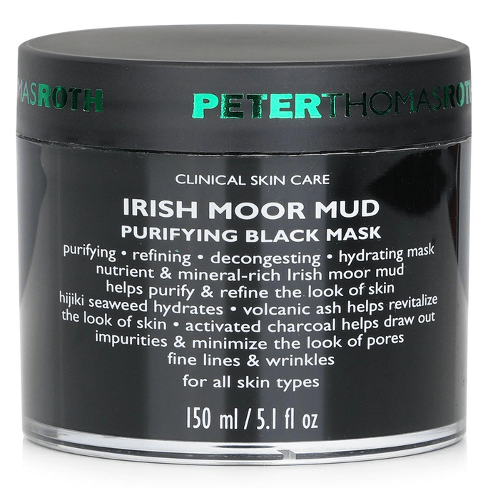Irish Moor Mud Purifying Black Mask  150ml/5oz