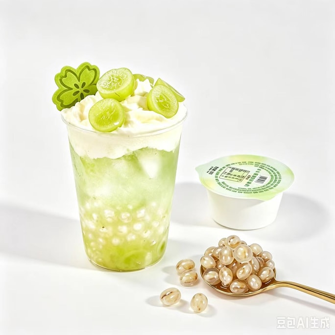 Tartary Buckwheat Popping Boba, Ready-to-Eat Burst Filling Topping for Milk Tea & Desserts, 30g*3 Boxes