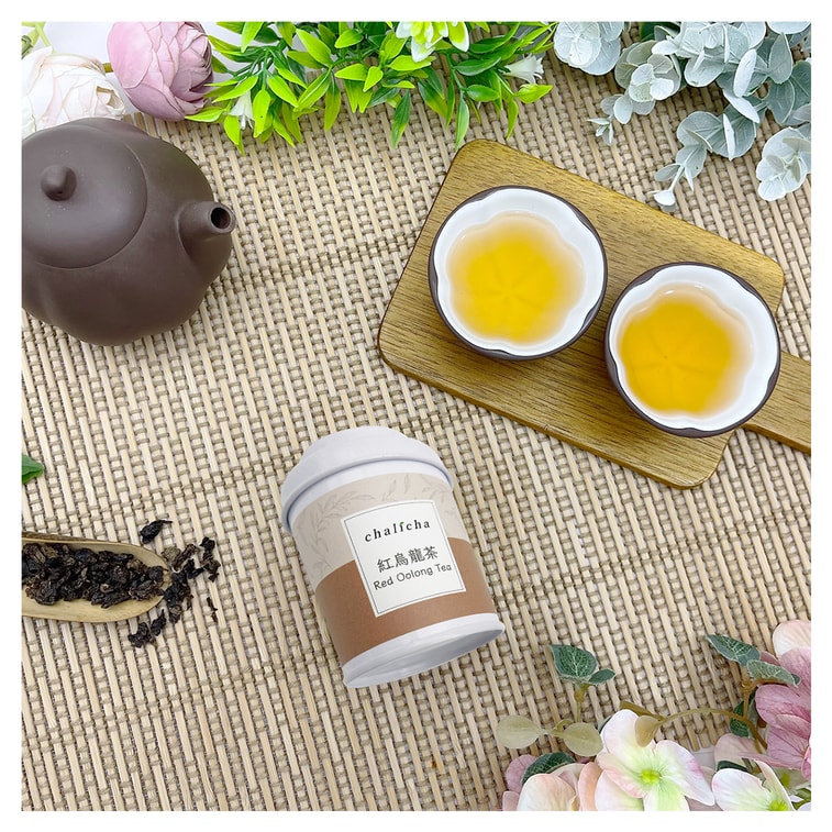 [台灣直郵]茶粒茶 原片茶葉 Mini孟菲斯 紅烏龍茶 30g 4