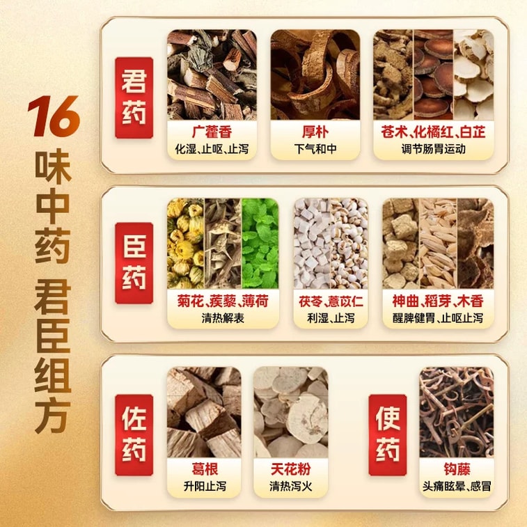 【中国直送】王老吉保鶏経口液、胃腸の不快感、下痢、湿邪除去用、10ml×10本/箱 3