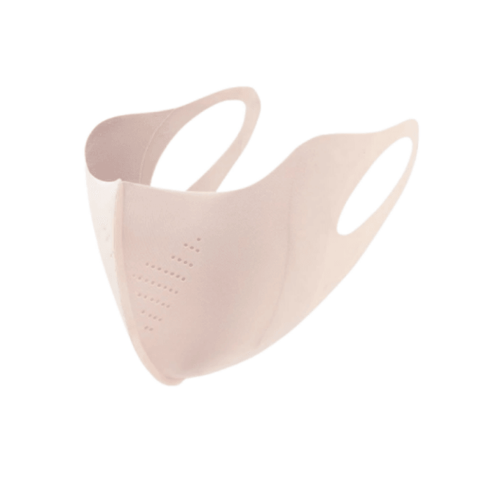 Sun Mask Lightweight Eye Protection Angle Sun Mask Size Naked Apricot Powder [Sun Protection Season]