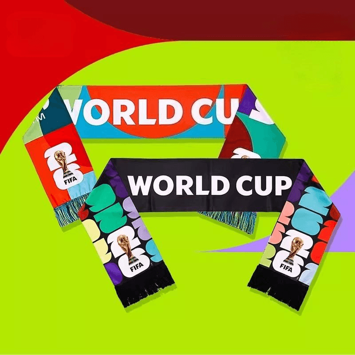 2026 FIFA World Cup USA CAN MEXICO Fan Cheering And Support Scarf