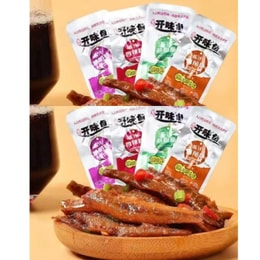 Tongji Fish Spicy Fish Snack from Hunan (Garlic Chili Beef Pickled ...