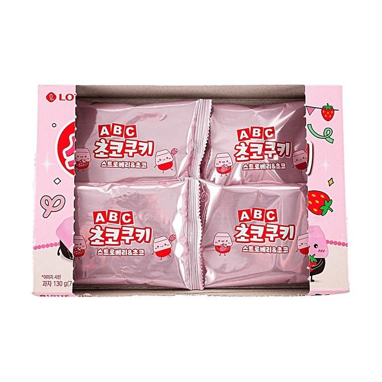 ABC 딸기 & 초콜릿 쿠키 4.58oz (120g)【계절 한정 상품】 5