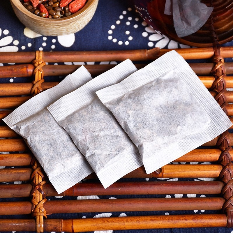 【中国直邮】 闫济堂 银杏黄精茶白果茶松花粉枸杞决明子茯苓桑叶茶老人茶150g/盒