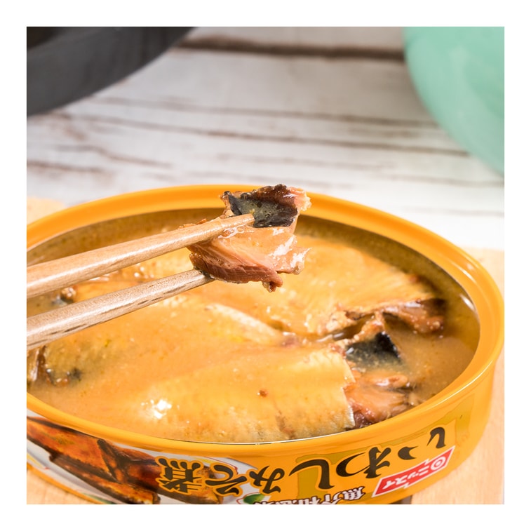 Japanese Miso Sardine Fish Can ,3.53 oz【Ready To Eat】【For Rice,Noodles and Lunch Box】 12