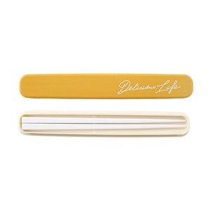 Yamata G&B Chopsticks with case 18CM -Red , yellow and blue Packaging May Vary