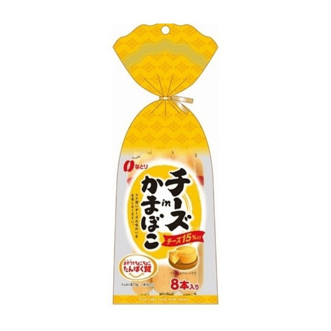 日本 NATORI 纳多利 チーズ魚肉ソーセージ 即食子供向け補助食品 チーズ魚ソーセージ スナック 232g 【賞味期限2026.11.01】