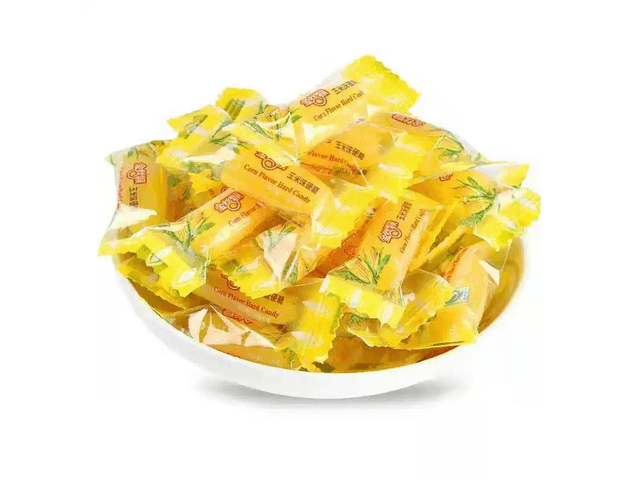 Gourmet Delight Golden Snub-Nosed Monkey Authentic Corn Candy Hard