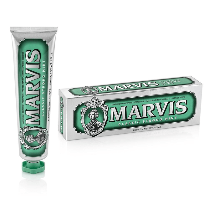 意大利 Marvis 玛尔仕 绿色强效薄荷味牙膏 25ml