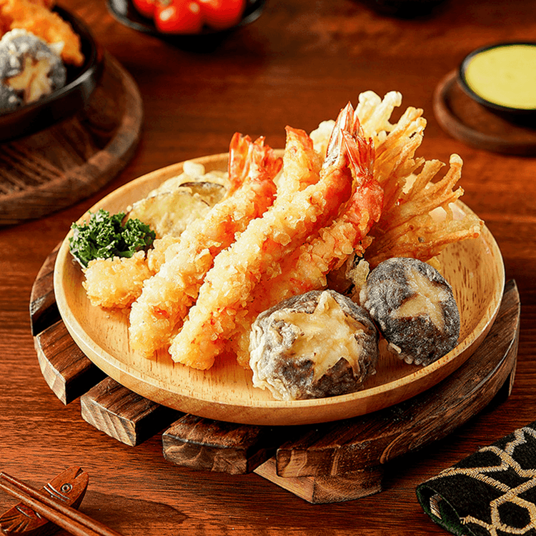 Tempura　mate x ZHANYI Tempura Flour - Batter Mix , 3.53 oz【 For Seafood, Meat