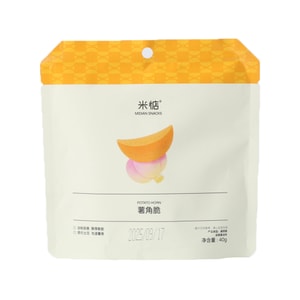 米惦 薯角脆原切土豆 酥脆小零食 蒜香黄油味 40g 【酥脆浓郁 真实原切】