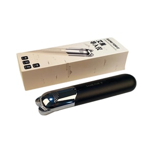 The new model of moxibustion device, including handheld rolling moxibustion stick, moxibustion introduction device, facial electric massage device and beauty device, comes in a set in black color