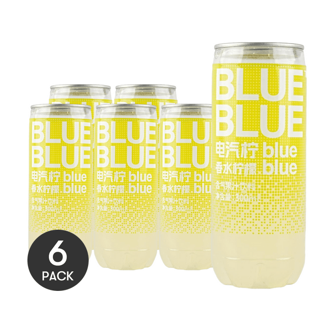 Perfumed Lemon Sparkling Juice 10.14 fl oz*6【6 Packs】