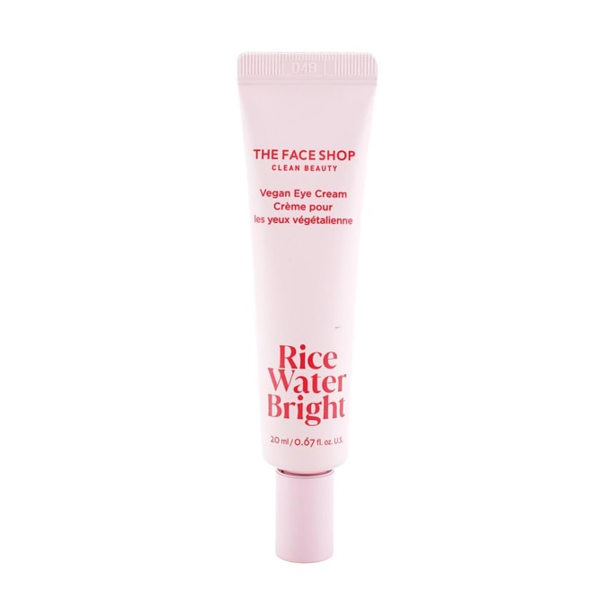 Rice Water Bright Vegan Eye Cream 0.67 fl oz