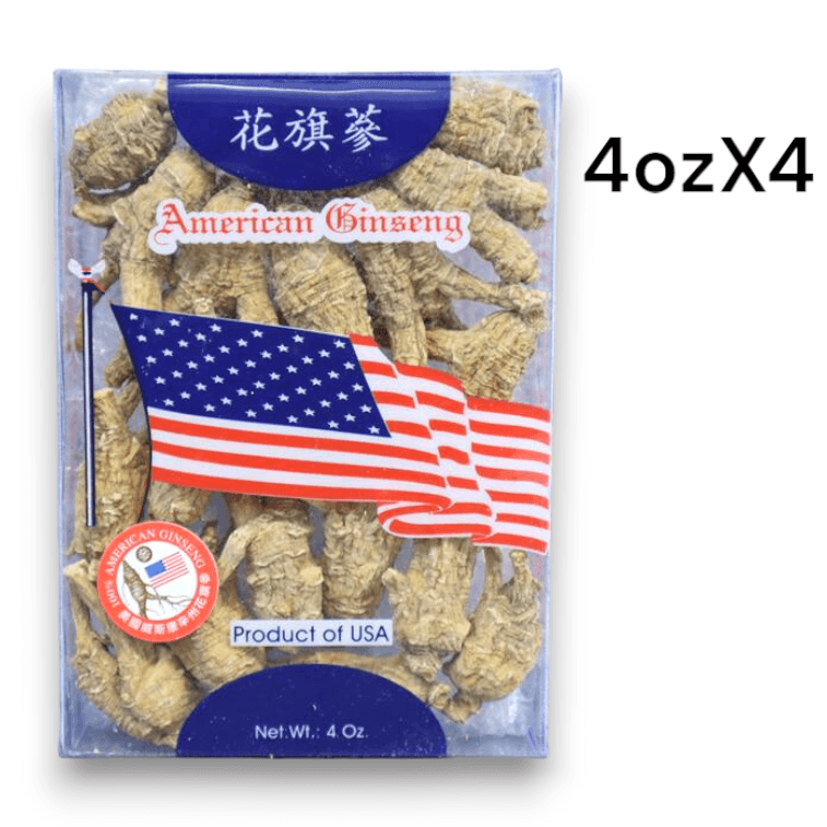 九龍堂 純正美國威州半野花旗參7-8年原尾泡 純天然 450g 1磅 3