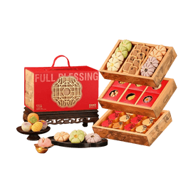 Cloud Window Auspicious Pastry Tea Gift Box 36p 28oz【The Year of The Horse】
