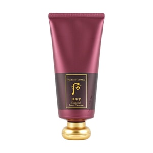 韓國THE HISTORY OF WHOO後 津率享 保濕滋潤潔面乳 溫和淨膚洗面乳 180ml 深層清潔 泡沫豐富細膩 抗皺