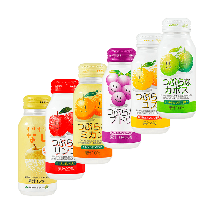 果物 J FAM COMPANY JA FOODS 【Value Pack】Fruit Juice with Pulp - Assorted Fruit