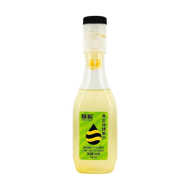 蜂解 青金桔蜂蜜水 360ml【配料乾淨】【洋槐蜂蜜+鮮榨檸檬汁】【分離式蜜汁 新鮮現調】 9