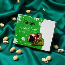 Dubai Chocolate Gift Box Holiday Edition,10.15 oz【Christmas Dessert Gifts】